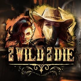 Slots logo of 2 Wild 2 Die from Hacksaw Gaming at Millioner Casino