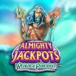 Almighty Jackpots – Realm of Poseidon casino game by Novomatic – featured logo at Millioner Casino