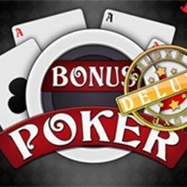 Bonus Poker Deluxe - 3 Hands online game logo by RTG (Reel Time Gaming) on millionerscasino.com