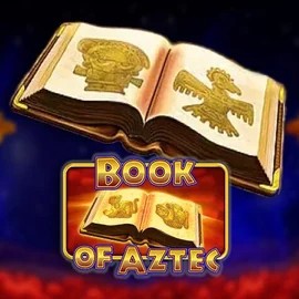 Book of Aztec online game logo by Amatic Industries on millionerscasino.com