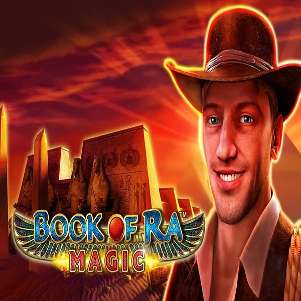 Book of Ra Magic casino game by Greentube – featured logo at Millioner Casino