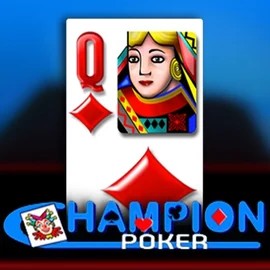 Official Poker logo: Champion Poker by Spin2Win at Millioner Casino
