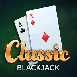 Classic Blackjack by Red Tiger Gaming, showcased at millionerscasino.com – game logo