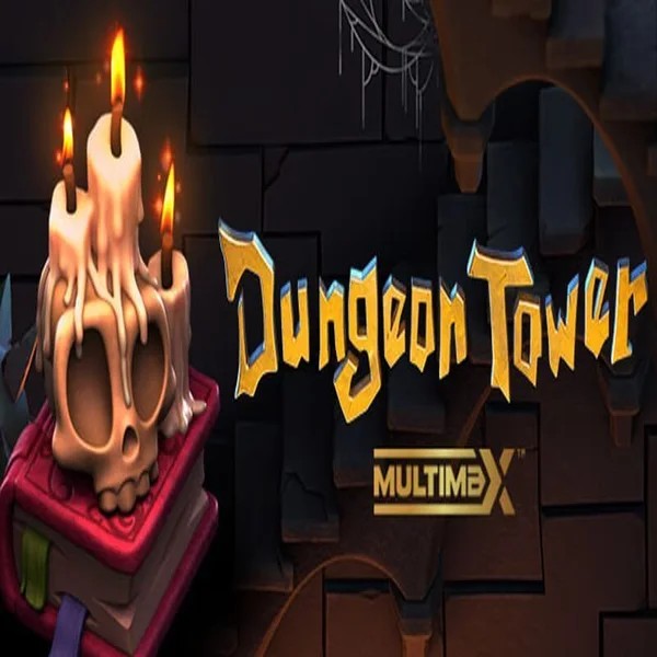 Dungeon Tower online game logo by Peter & Sons on millionerscasino.com