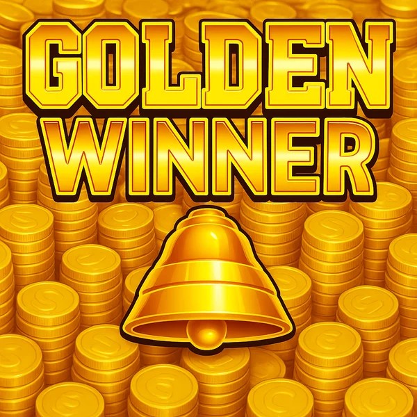 Official Slots logo: Golden Winner by Inspired Gaming at Millioner Casino
