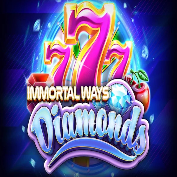 Official Slots logo: Immortal Ways Diamonds by RubyPlay at Millioner Casino