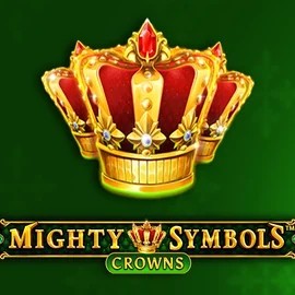 Official Slots logo: Mighty Symbols Crowns by Wazdan at Millioner Casino