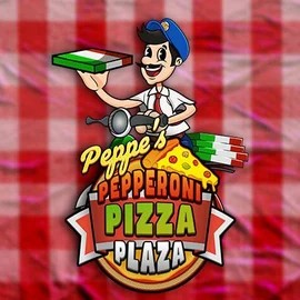 Peppe’s Pepperoni Pizza Plaza logo by Pragmatic Play at Millioner Casino