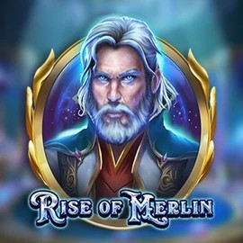 Rise of Merlin game by Play'n GO – logo hosted on Millioner Casino