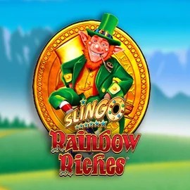 Slingo Rainbow Riches logo by Gaming Realms Millioner Casino
