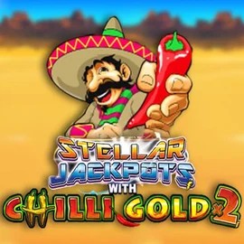 Stellar Jackpots with Chilli Gold x2 slot logo by Lightning Box Game at Millioner Casino