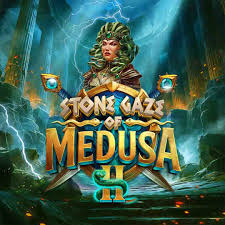 Stone Gaze of Medusa 2 online game logo by Stakelogic on millionerscasino.com