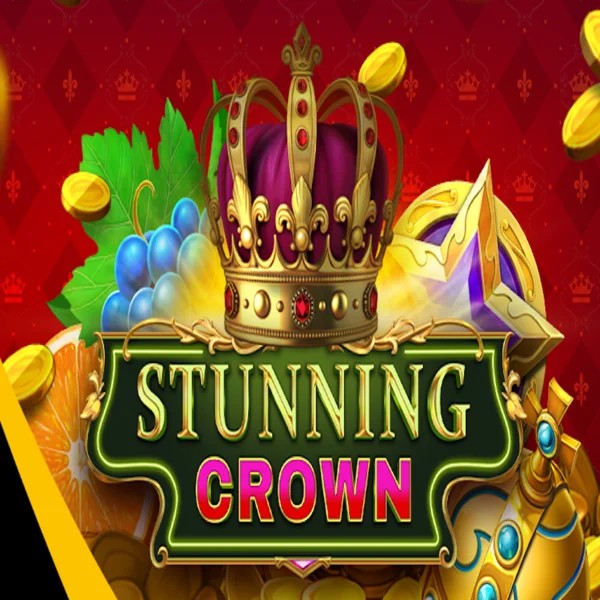 Stunning Crown online game logo by BF Games on millionerscasino.com