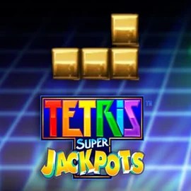 Jackpots logo of Tetris Super Jackpots from WMS at Millioner Casino