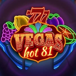 Vegas Hot 81 slot logo by Wazdan at Millioner Casino